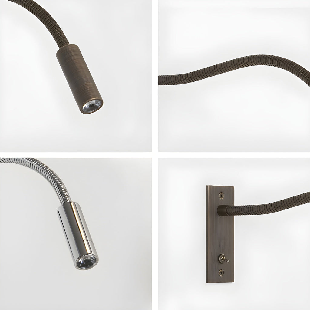 Flexible Gooseneck Reading Wall Light – view 10 | BROKLEN