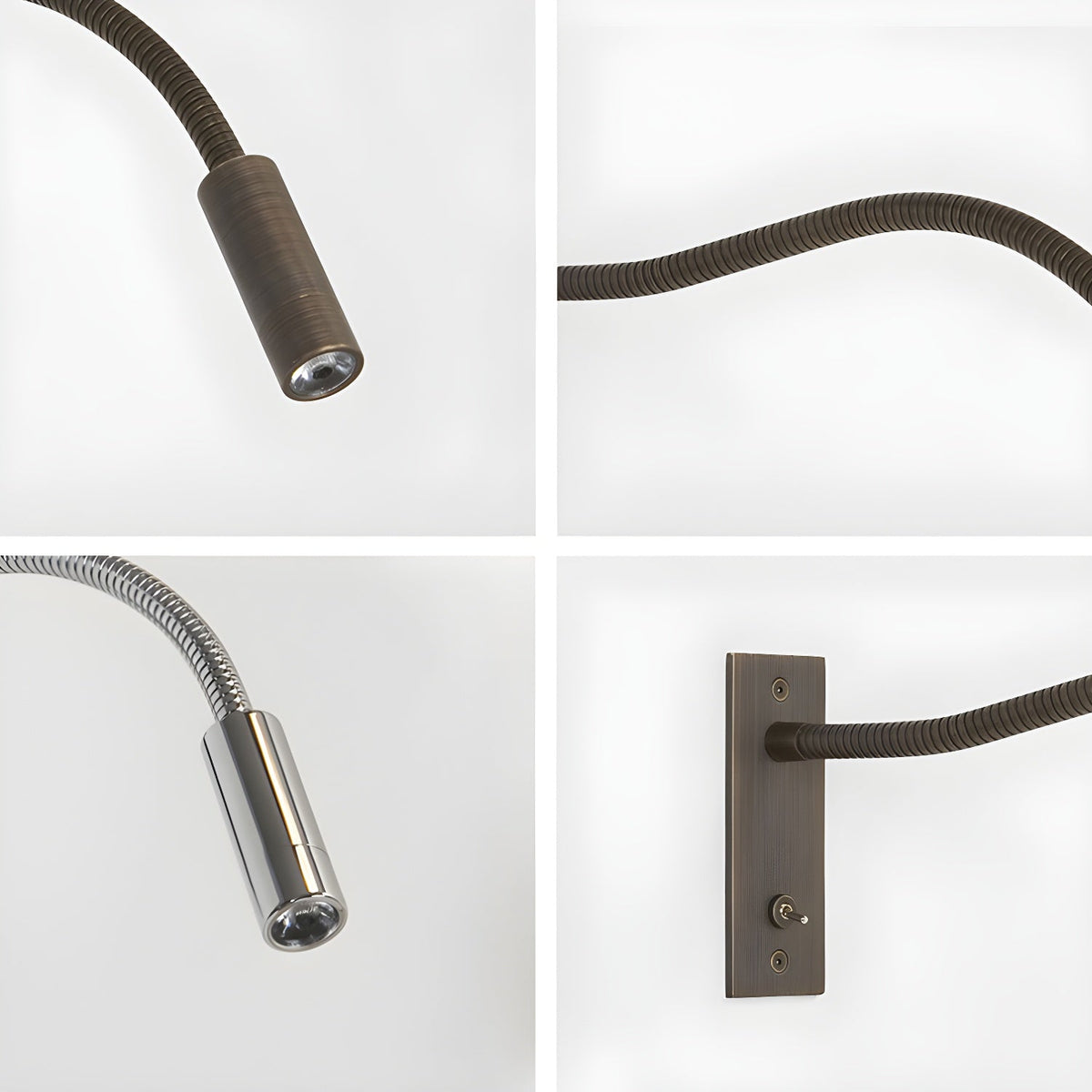 Flexible Gooseneck Reading Wall Light – view 10 | BROKLEN