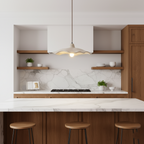Flower-Shaped Cement Pendant Light – Wabi-Sabi – view 4 | BROKLEN