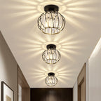 Crystal Flush Mount Ceiling Light – view 2 | BROKLEN