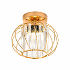 Compact Glass Rod Flush Ceiling Light – view 9 | BROKLEN