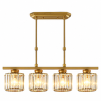 Glass Shade Linear Pendant Light – view 13 | BROKLEN