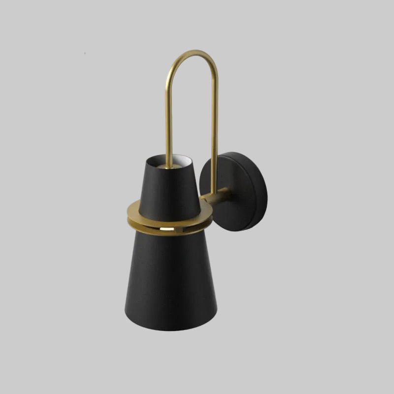 Nordic Cone LED Wall Light with Adjustable Metal Shade – view 7 | BROKLEN