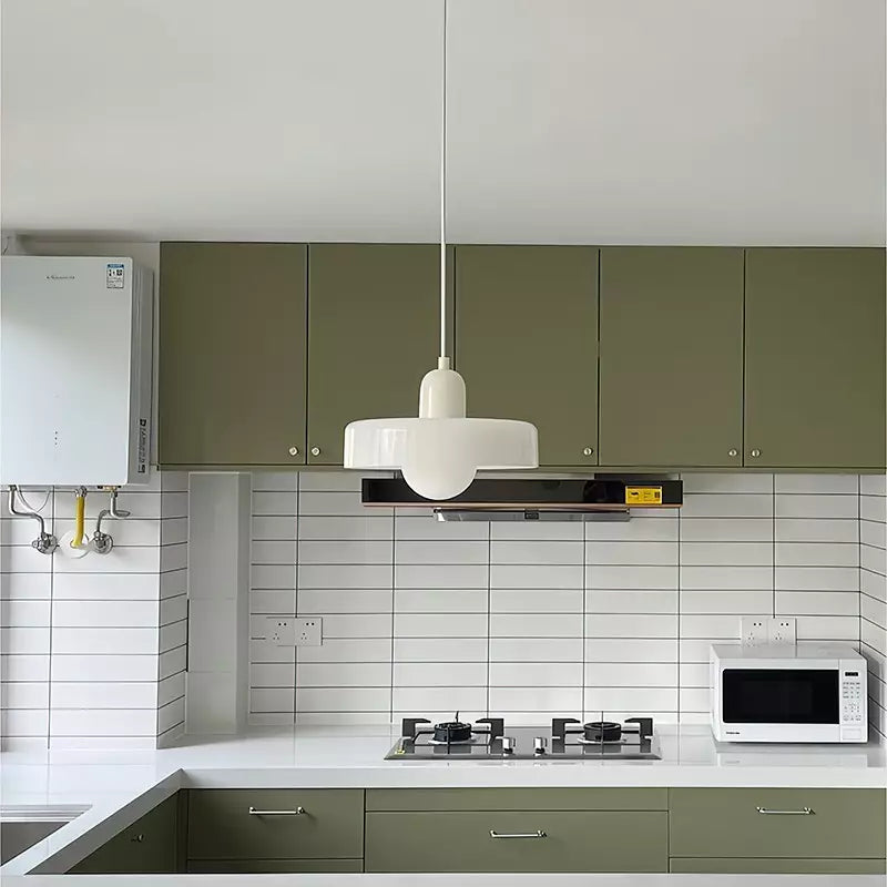 Two-Tone Glass Ring Pendant Light – view 25 | BROKLEN