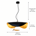 Scandinavian Pendant Light – Artistic Light Reflection – view 10 | BROKLEN