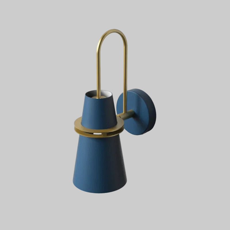 Nordic Cone LED Wall Light with Adjustable Metal Shade – view 8 | BROKLEN