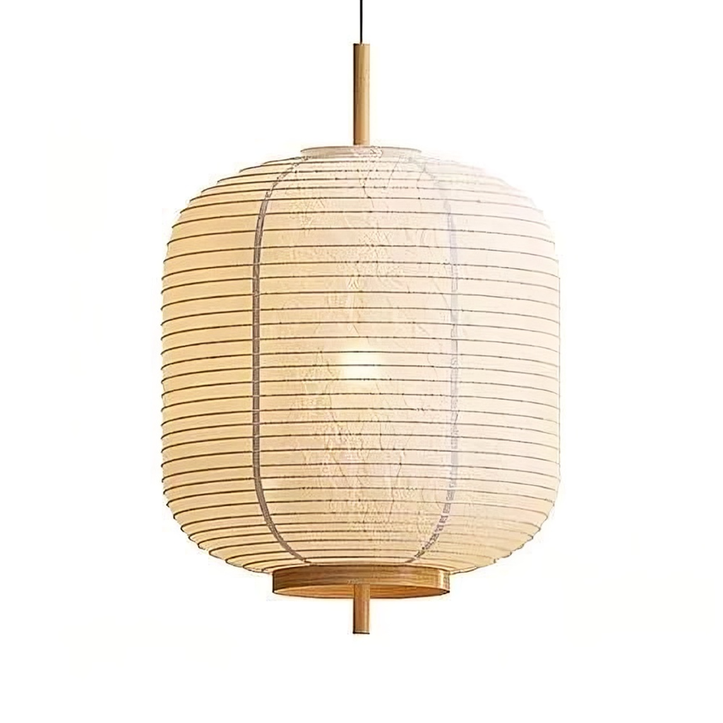 Japanese Rice Paper Pendant Light – view 6 | BROKLEN