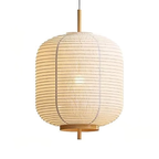 Japanese Rice Paper Pendant Light – view 6 | BROKLEN