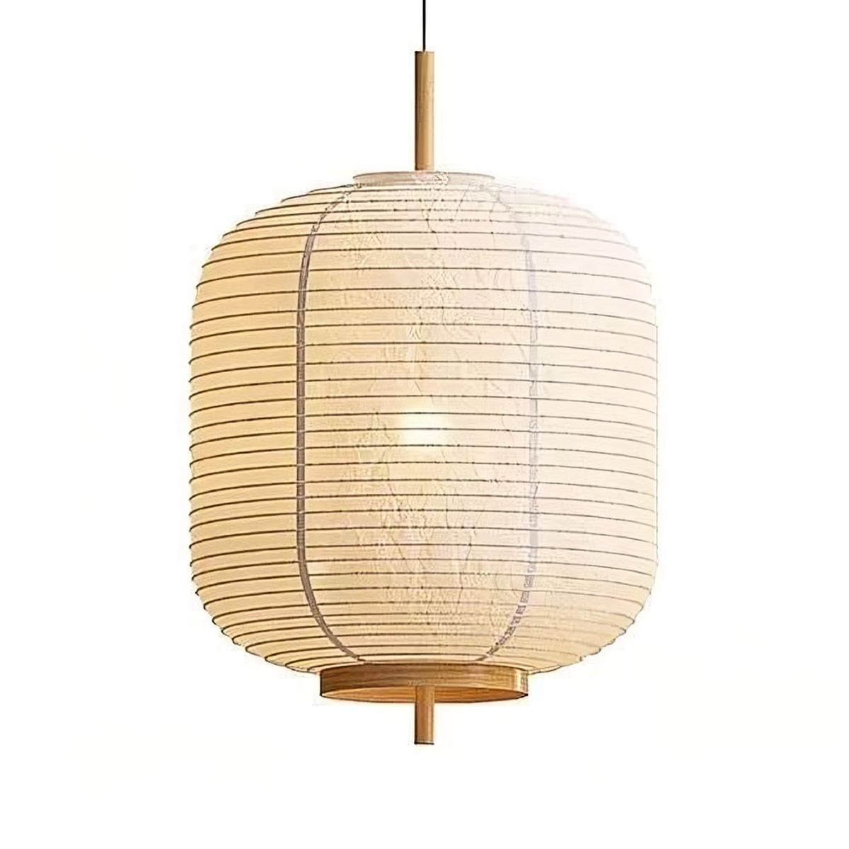 Japanese Rice Paper Pendant Light – view 6 | BROKLEN