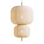 Japanese Rice Paper Pendant Light – view 5 | BROKLEN