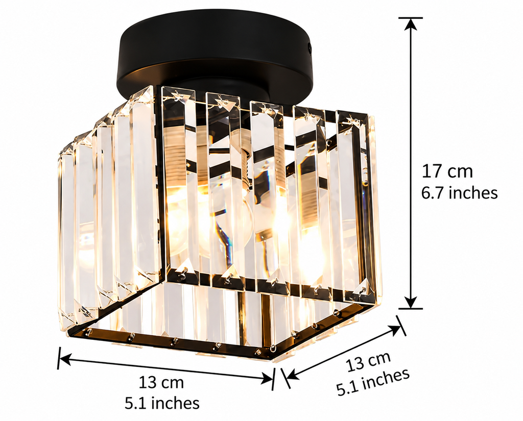 Crystal Ceiling Spotlight – E27 – view 16 | BROKLEN