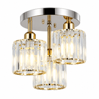3-Light Glass Rod Ceiling Light – view 15 | BROKLEN