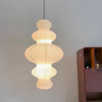 Layered Rice Paper Cloud Pendant Light – view 4 | BROKLEN