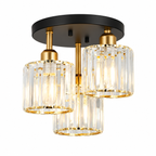 3-Light Glass Rod Ceiling Light – view 9 | BROKLEN