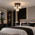 3-Light Glass Rod Ceiling Light – view 4 | BROKLEN