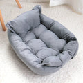 Luxury Pet Bed | 3-in-1 Convertible Dog & Cat Bed with Soft Cotton Feel | Cozy Retreat for Ultimate Comfort | BROKLEN