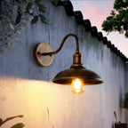 Industrial Gooseneck Outdoor Barn Light – view 3 | BROKLEN