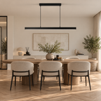 Linear LED Pendant Light – Dining Table & Kitchen Island – view 2 | BROKLEN