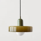 Bauhaus Double Glass Pendant Light with Adjustable Height – view 34 | BROKLEN