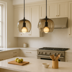 Ombre Glass Pendant Lamp – view 2 | BROKLEN
