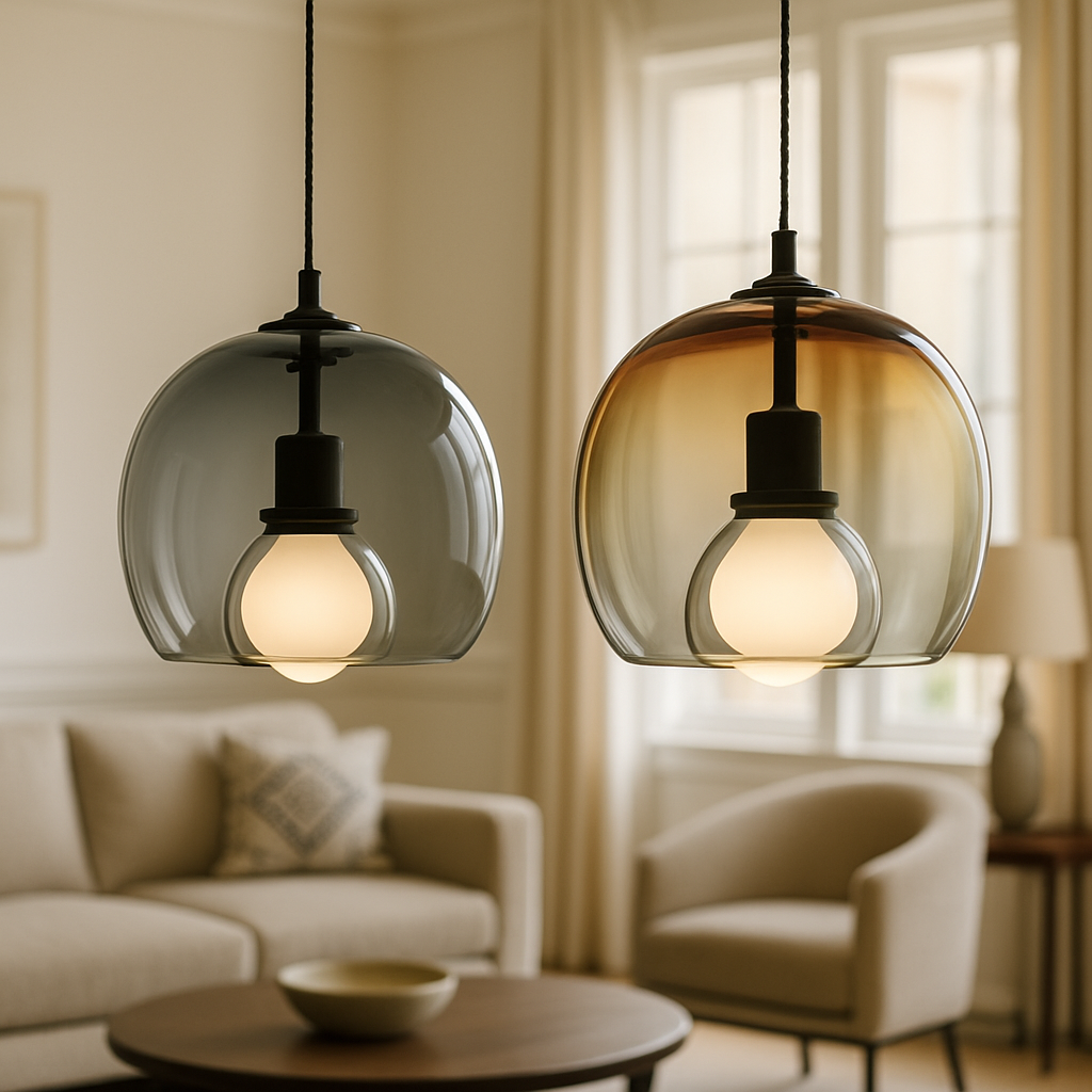 Ombre Glass Pendant Lamp – view 6 | BROKLEN