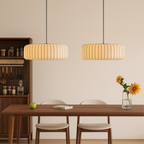 Ribbed Silk Pendant Lamp – view 5 | BROKLEN