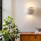 Layered Curved Panel LED Wall Light – view 2 | BROKLEN