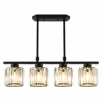 Glass Shade Linear Pendant Light – view 11 | BROKLEN
