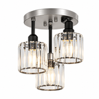 3-Light Glass Rod Ceiling Light – view 14 | BROKLEN