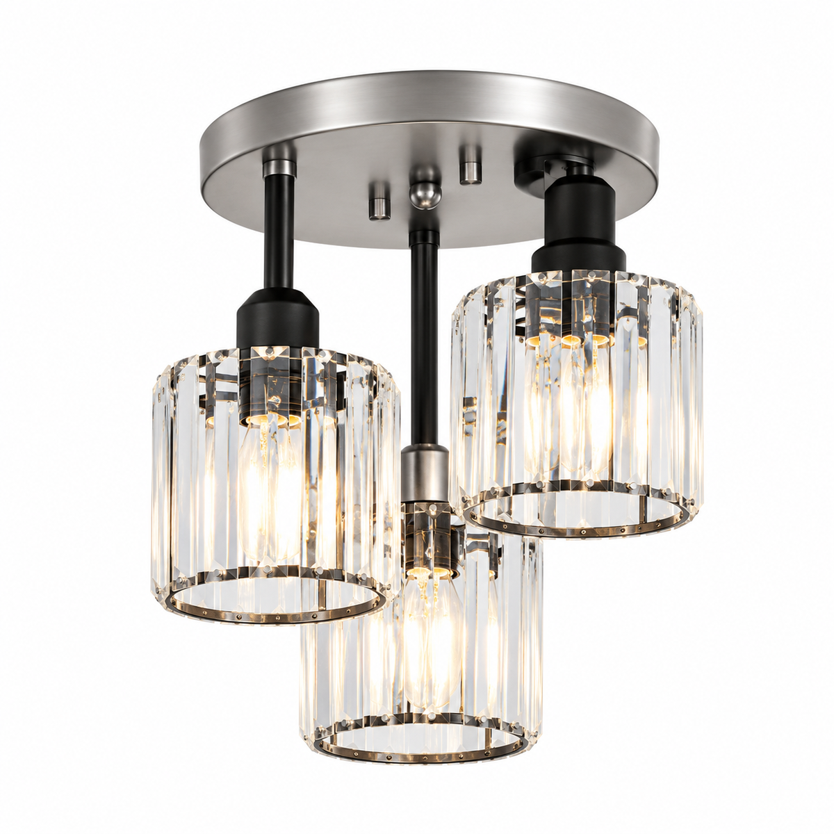 3-Light Glass Rod Ceiling Light – view 14 | BROKLEN