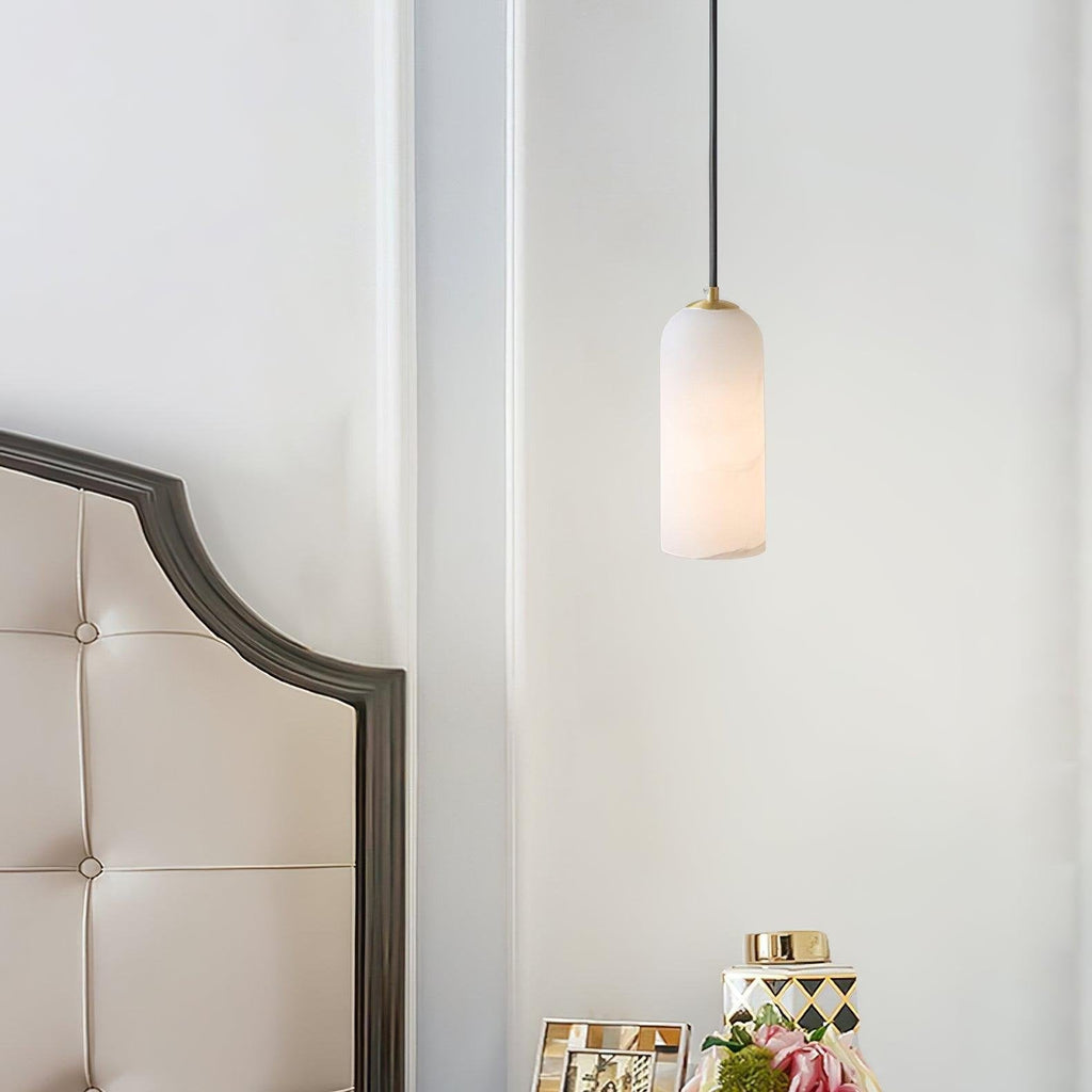 Alabaster Pendant Light – Natural Stone – view 11 | BROKLEN