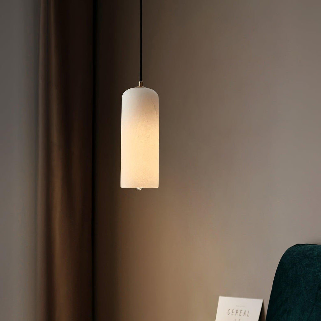 Alabaster Pendant Light – Natural Stone – view 6 | BROKLEN