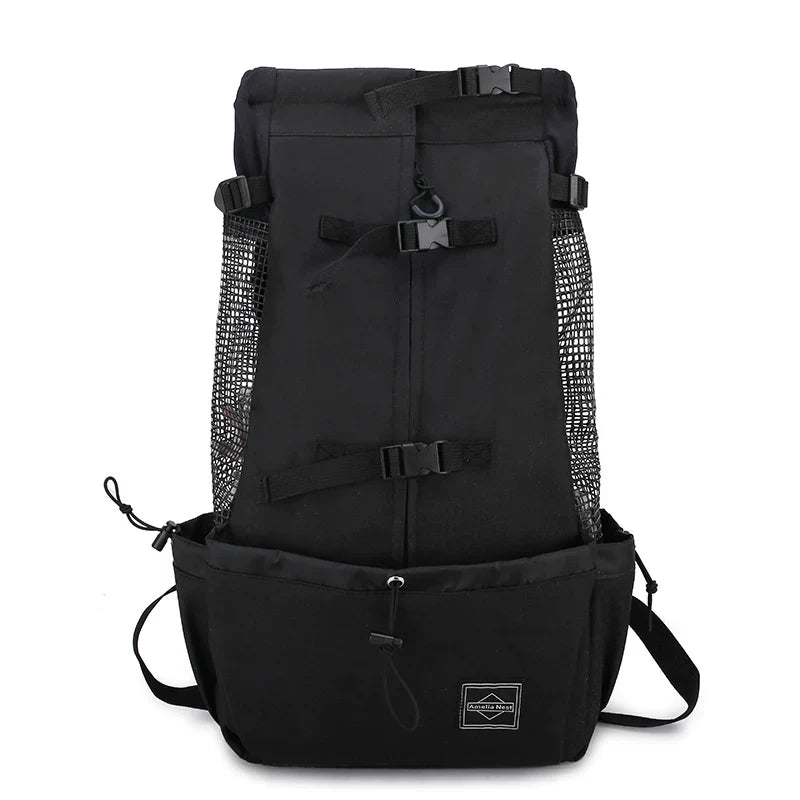 Dog Backpack Carrier – Ergonomic & Breathable with Built-In Safety Harness | BROKLEN - view 3