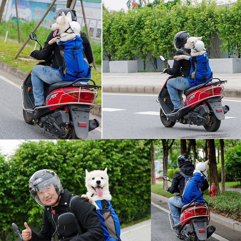 Dog Backpack Carrier – Ergonomic & Breathable with Built-In Safety Harness | BROKLEN - view 7