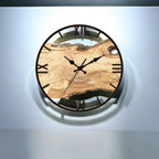 Modern Transparent Acrylic Wall Clock – view 4 | BROKLEN