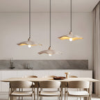 Flower-Shaped Cement Pendant Light – Wabi-Sabi – view 8 | BROKLEN