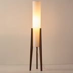 Japandi Walnut Floor Lamp – Solid Wood – view 7 | BROKLEN