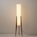 Japandi Walnut Floor Lamp – Solid Wood – view 6 | BROKLEN