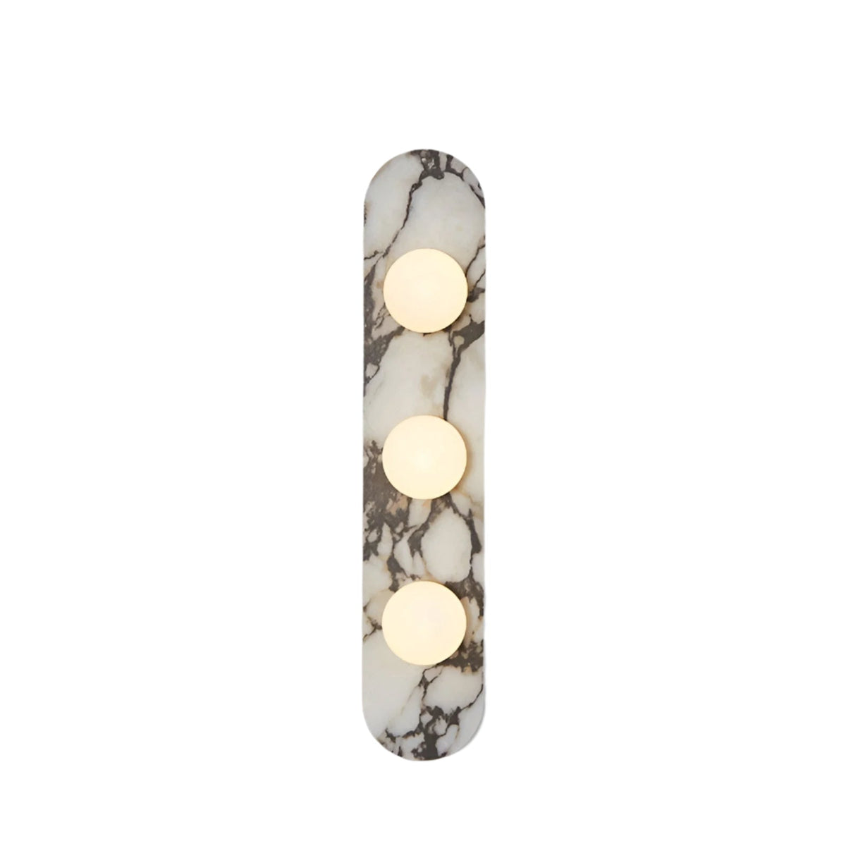 Marble Wall Light with Round Light Points – Japandi – view 11 | BROKLEN