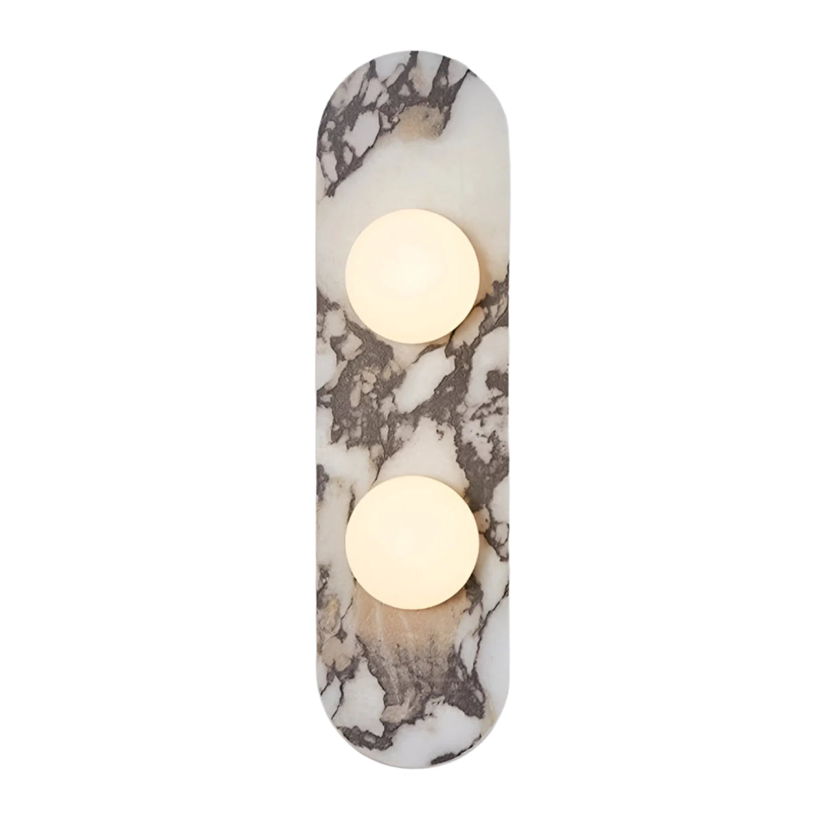 Marble Wall Light with Round Light Points – Japandi – view 10 | BROKLEN