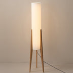 Japandi Walnut Floor Lamp – Solid Wood – view 11 | BROKLEN