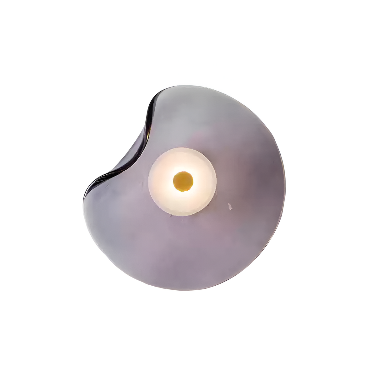 Curved Glass Sculptural Wall Light – view 22 | BROKLEN