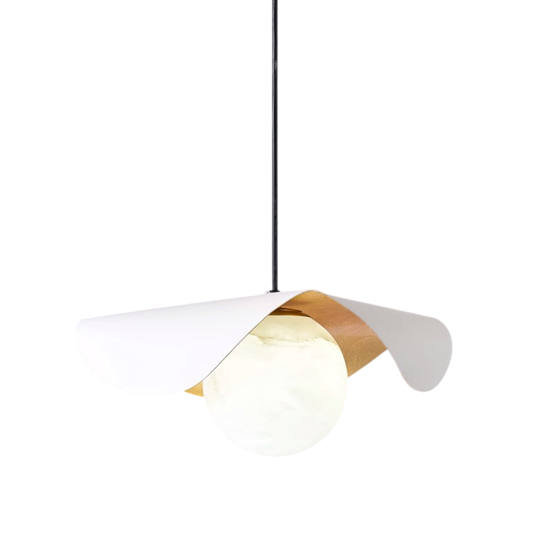 Marble Globe Pendant Light – view 7 | BROKLEN