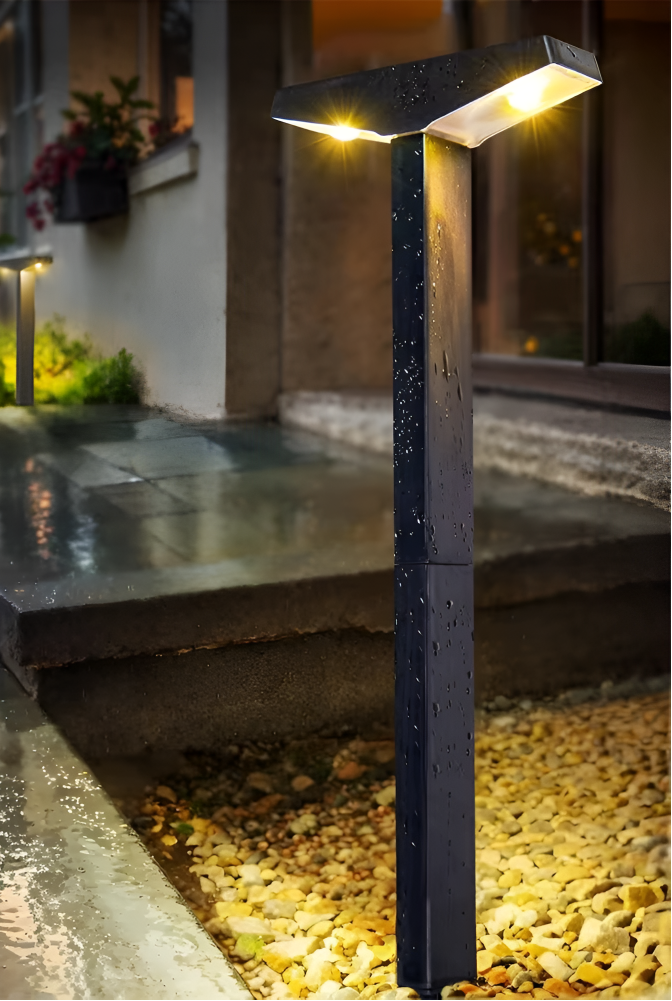Solar LED T-Post Pathway Lights – view 4 | BROKLEN