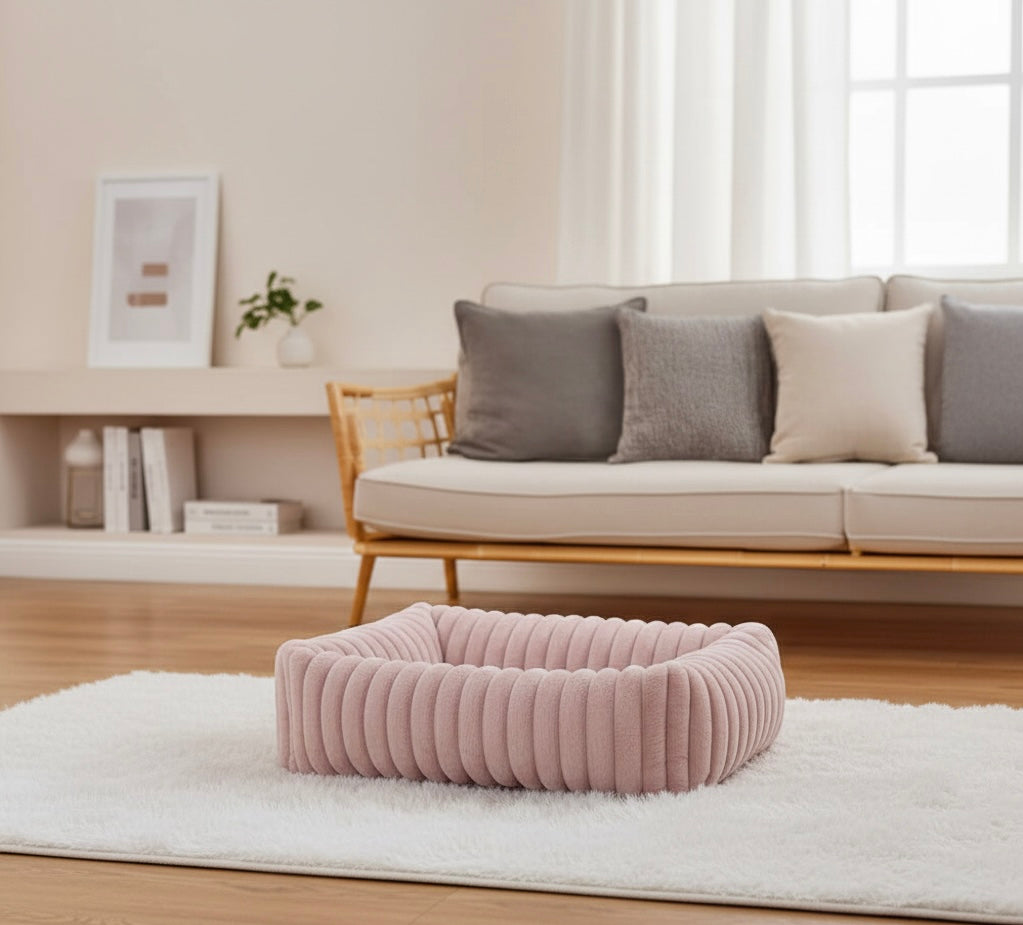 Orthopedic Dog Bed | Foam Base & Raised Edges | Small & Medium | 5 Colors | Hand Washable