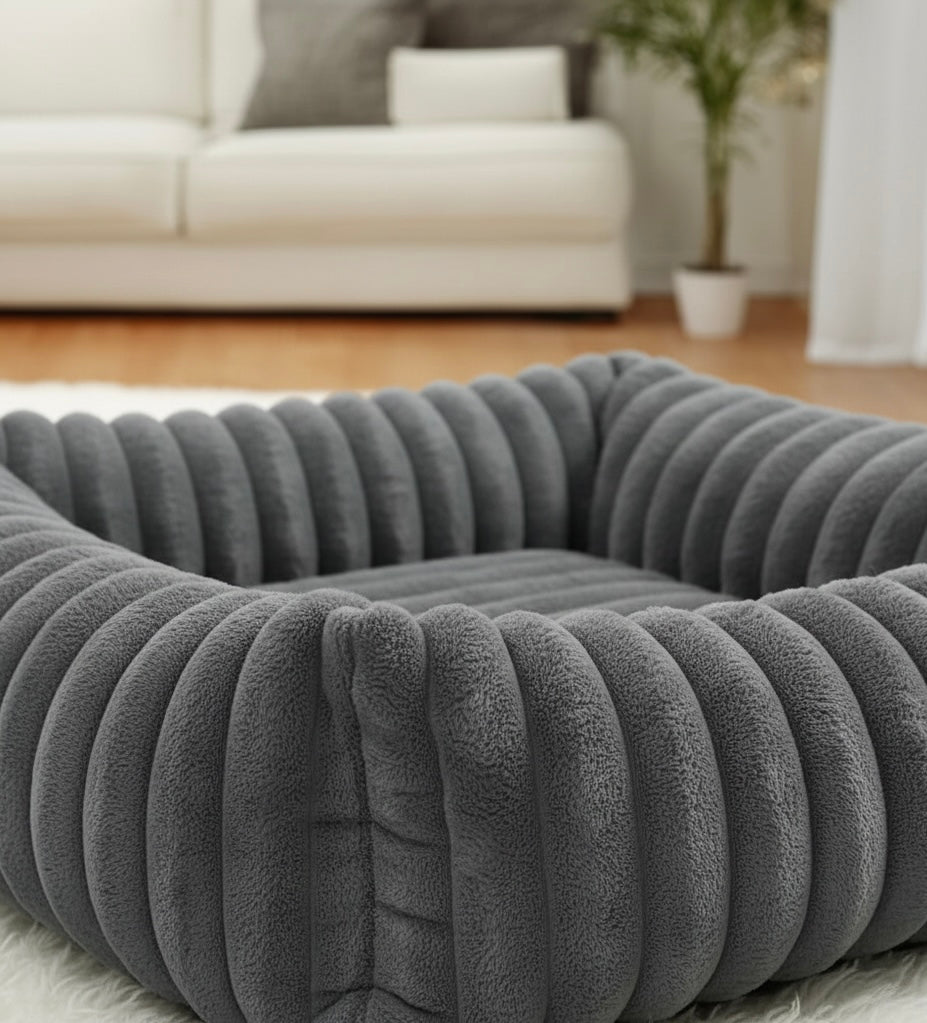 Orthopedic Dog Bed | Foam Base & Raised Edges | Small & Medium | 5 Colors | Hand Washable