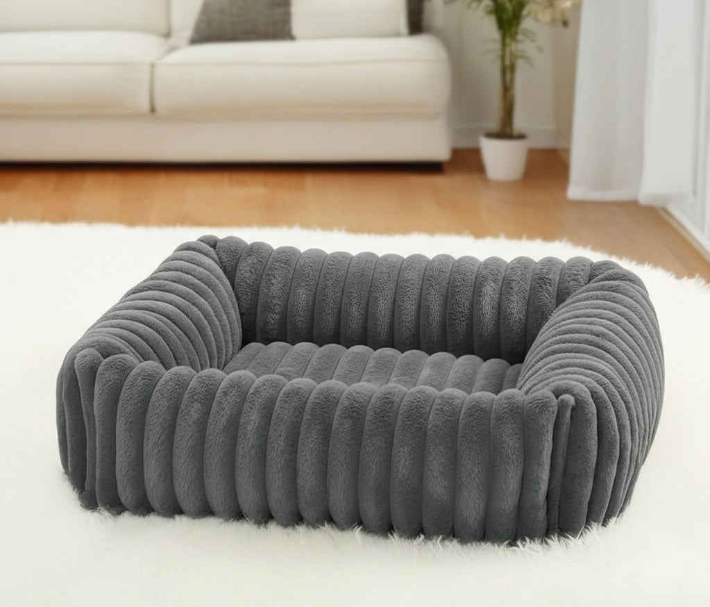 Orthopedic Dog Bed | Foam Base & Raised Edges | Small & Medium | 5 Colors | Hand Washable