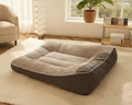 Orthopedic Dog Bed | Plush Polyester | XL, XXL & 3XL | Hand Washable | Brown & Grey | BROKLEN - view 3