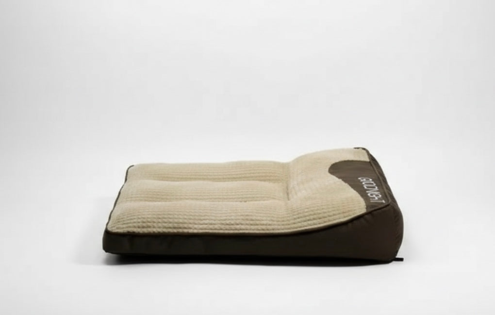 Orthopedic Dog Bed | Plush Polyester | XL, XXL & 3XL | Hand Washable | Brown & Grey | BROKLEN - view 15