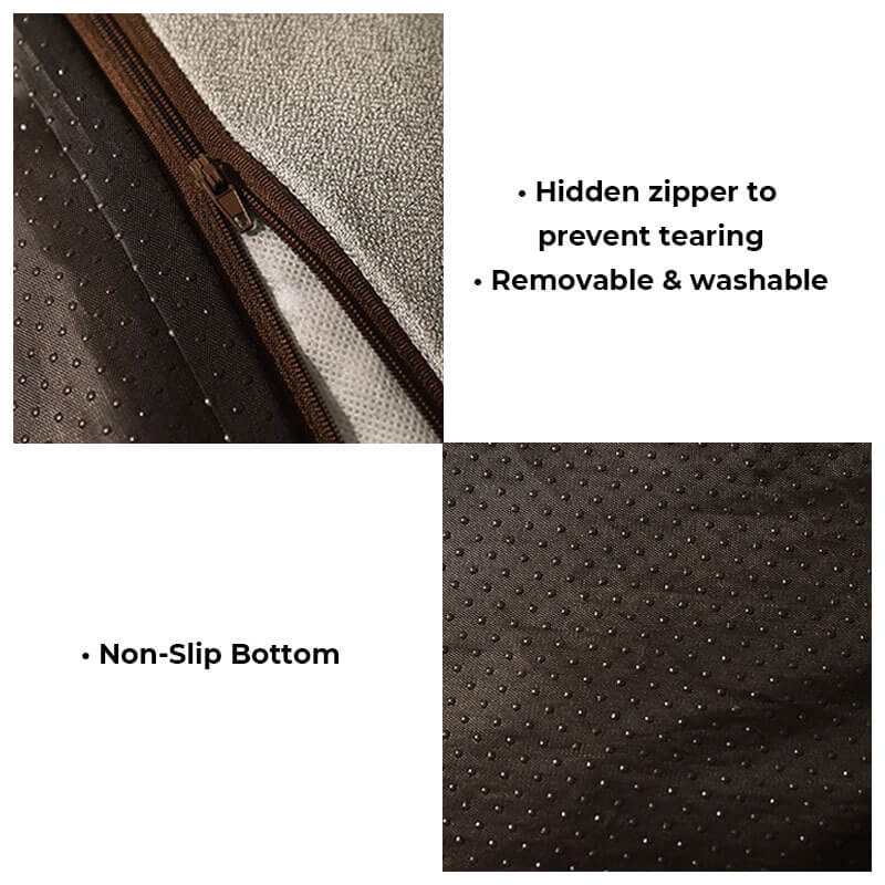 Orthopedic Dog Bed | Plush Polyester | XL, XXL & 3XL | Hand Washable | Brown & Grey | BROKLEN - view 20